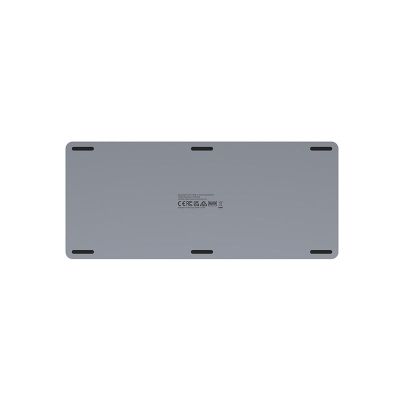 4. UNITEK D1092A klawiatura USB Amerykański międzynarodowy Szary