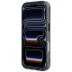5. Etui BMW M IML Glossy Metal Logo & Trims MagSafe na iPhone 17 Pro / 18 Pro - czarne