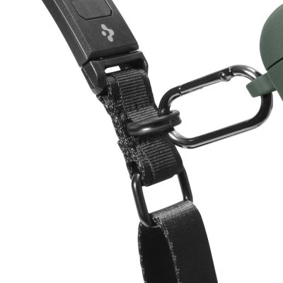 7. Smycz do telefonu Spigen DA30M Stap Crossbody - czarna
