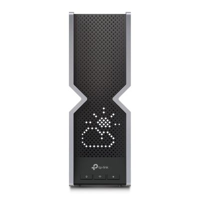 3. TP-Link Archer BE800 router bezprzewodowy Multi-Gigabit Ethernet Trójpasmowy (2,4 GHz / 5 GHz / 6 GHz) Czarny, Stal nierdzewna