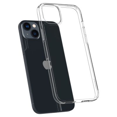 6. Etui Spigen Airskin Hybrid na iPhone 14 Plus - przezroczyste