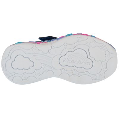 4. Skechers Eternal Heart Lights 302696L-NVMT Granatowe 27