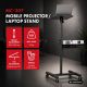 MACLEAN STOLIK MOBILNY DO PROJEKTORA/LAPTOPA REGULOWANY, STALOWY MAX.10KG MC-207