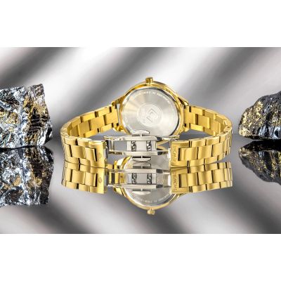 8. Zegarek Damski Giewont Sapphire Złoto Srebrny GW2720-B2