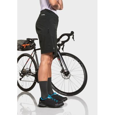 6. Spodenki rowerowe damskie Schoffel Shorts Danube - black rozmiar: S