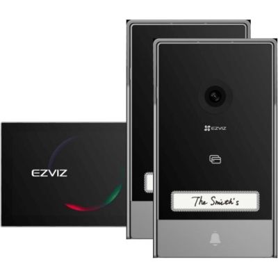 2. EZVIZ HP7 wideodomofon 17,8 cm (7") Czarny, Srebrny