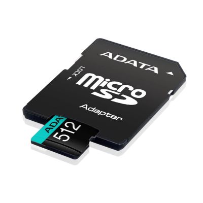 2. ADATA Premier Pro 512 GB UHS1 U3 V30 A2 + adapter
