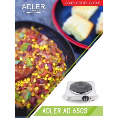 11. Kuchenka Adler AD 6503 (1 pole grzejne; 1500W)