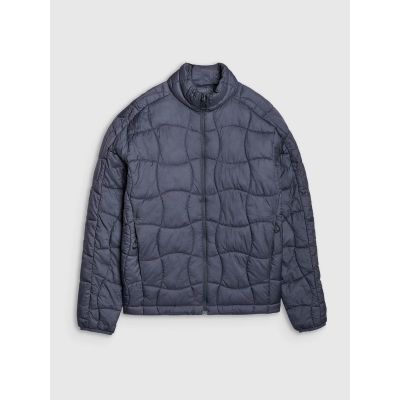 10. Kurtka puchowa trekkingowa z wypełnieniem Primaloft Silver męska 4F 4FWSS25TDJAM527-22S