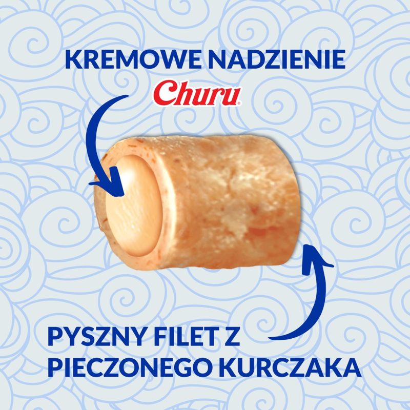 4. Przysmak CHURU Bites Tuńczyk&Łosoś dla kota 3x10g