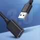 9. Ugreen kabel przedłużacz przejściówka USB-A (męski) - USB-A (żeński) USB 3.0 5Gb/s 0.5m czarny (US129)