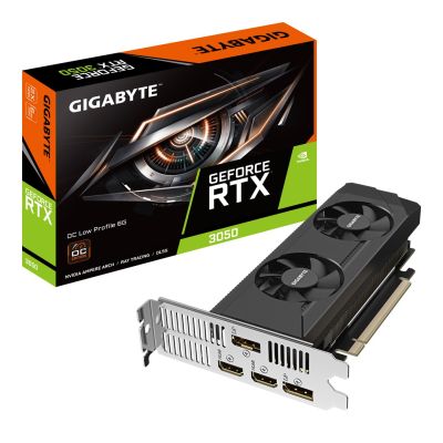 4. Karta graficzna Gigabyte GeForce RTX 3050 6GB OC Low Profile GDDR6