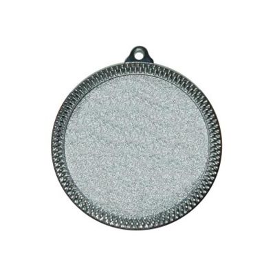 2. Medal srebrny na emblemat 60 mm z metalu nieszlachetnego