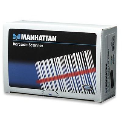 6. MANHATTAN Magnetkartenleser USB drei Spuren Leser   schwarz