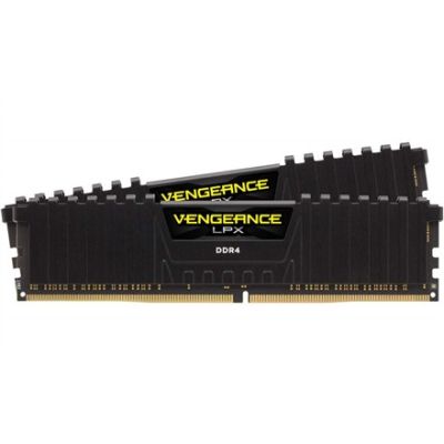 7. Zestaw pamięci Corsair Vengeance LPX CMK16GX4M2B3200C16 (DDR4 DIMM; 2 x 8 GB; 3000 MHz; CL16)