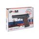 6. Wiatrówka pistolet RANGER PM Diabolo KWC kal. 4,5 2x6 strz. FULL METAL CO2 (AAKCPD441AZB)