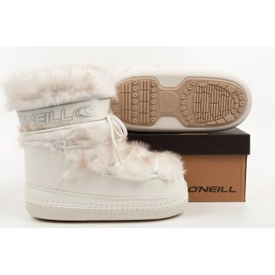 9. O'neill buty śniegowce damskie Lisa F High białe ocieplane zimowe
