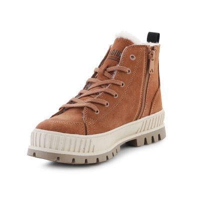 3. Palladium PALLASHOCK ZIP WARM 74353-257-M Mahogany