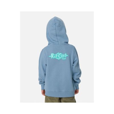2. Bluza chłopięca RIP CURL Ride The Wave Z/T Fleece -Boy niebieska