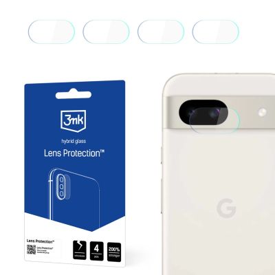 Szkło na aparat 3mk Lens Protection™ hybrydowe na Google Pixel 8A 5G