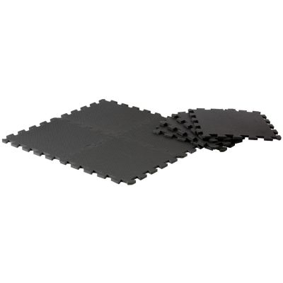 19. MATA PUZZLE POD SPRZĘT FITNESS 8SZT 30x30x0,9CM CZARNA PURE 2 IMPROVE