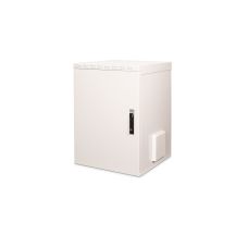 Digitus Szafa sieciowa wisząca 19" 16U rack 600x600, drzwi pełne, szary, niedzielona, złożona, IP55, 100kg