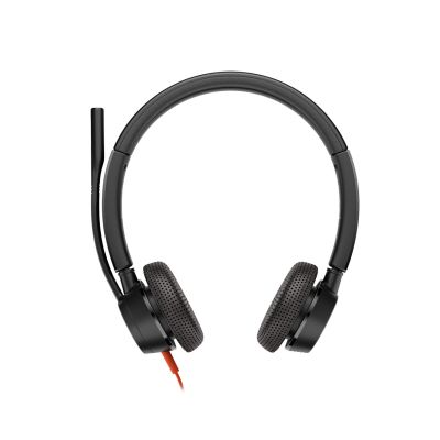 243. Słuchawki Poly Blackwire 3325 Stereo MS Teams Certified USB-C Headset +3.5mm Plug +USB-C/A Adapter 8X222AA
