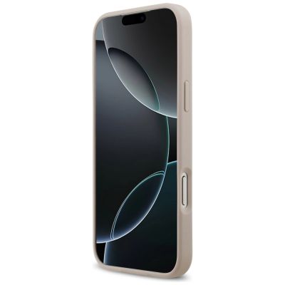 5. Etui Guess 4G Circle Classic Logo MagSafe na iPhone 17 Pro Max - różowe
