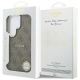 8. Etui Guess 4G Embossed Ring MagSafe na Samsung Galaxy S26 Ultra - brązowe