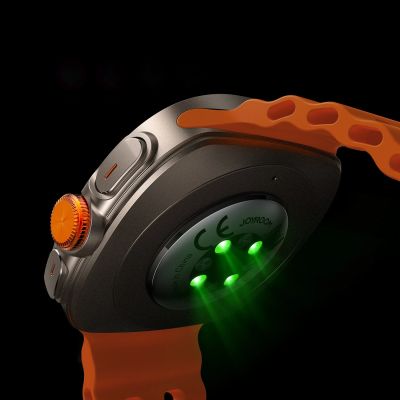 10. Smartwach Joyroom Venture Series JR-FV2 sportowy z możliwością odbierania połączeń - pomarańczowy