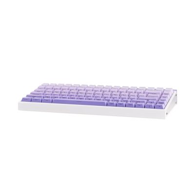 11. Klawiatura gasket HERO84 HE White+Purple+Gradient+LIGHT JadeKing switch RGB AULA
