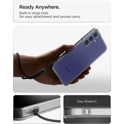 9. Etui Spigen Ultra Hybrid na Samsung Galaxy S26 FE - przezroczyste