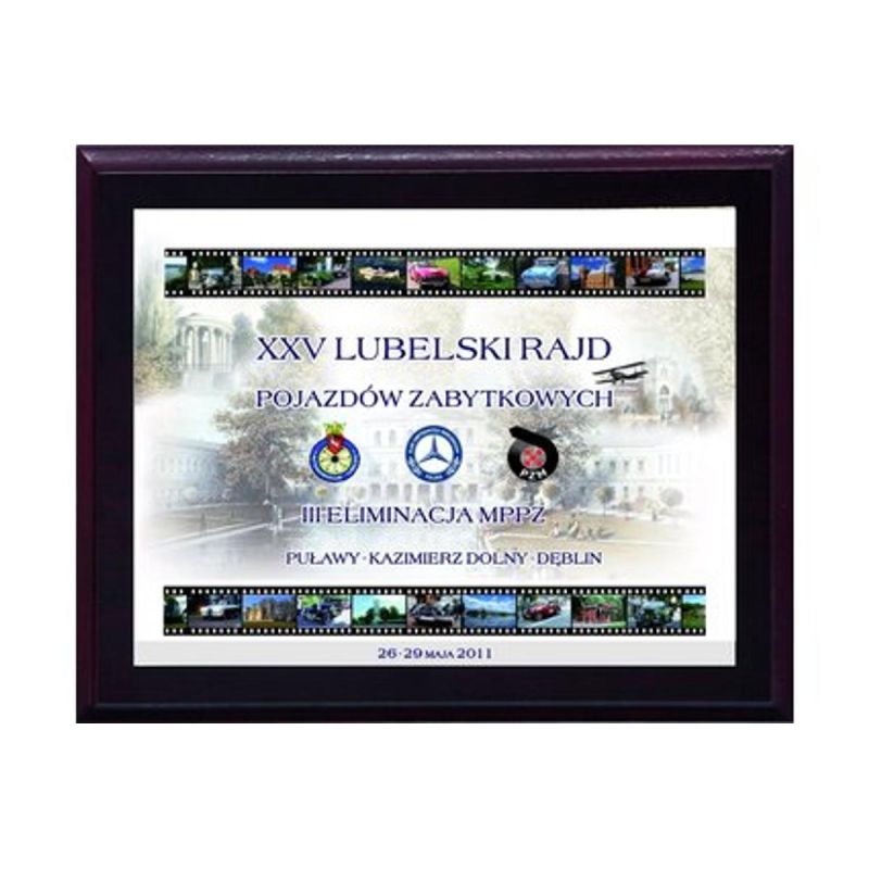 4. Dyplom z tworzywa sztucznego-z laminatem colour touch