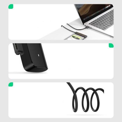 6. Ugreen adapter przejściówka dysku HDD SSD 2,5'' SATA III 3.0 - USB 3.2 Gen 1 (USB 5 Gbps) czarny (70609 CM321)