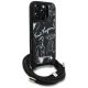 3. Etui Karl Lagerfeld Crossbody Grained Pattern & Logo do iPhone 16 Pro - czarne