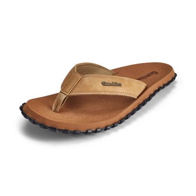 11. Japonki Gumbies Vegovert Flip-Flops Unisex Tan M GU-FFVEG128