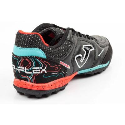 4. Joma buty męskie sportowe turfy Top Flex 2621 obuwie piłkarskie czarne