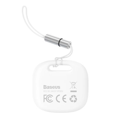 2. Baseus T2 Pro inteligentny lokalizator GPS do kluczy torebki dla dziecka biały (FMTP000002)