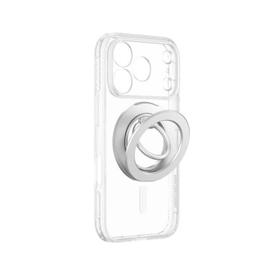 5. Etui AMAZINGTHING Titan Pro Lens Ring Set na iPhone 18 Pro Max z osłoną aparatu i ringiem magnetycznym kompatybilne z MagSafe - przezroczyste