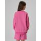 2. Bluza dresowa loose bez kaptura dziewczęca 4F 4FJRSS26TSWSF2970-54S