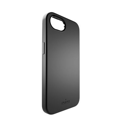 8. Etui silikonowe Puro Icon Mag Pro MagSafe do iPhone 16e/17e - czarne