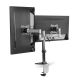 3. LogiLink BP0077 uchwyt / stojak do monitorów 68,6 cm (27") Biurko Czarny, Stal nierdzewna