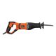 11. Black&Decker BES301-QS piła szablasta 2800spm 750W (1798340) Czarny, Pomarańczowy