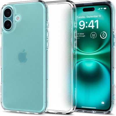 Spigen Ultra Hybrid na iPhone 16 - przezroczyste