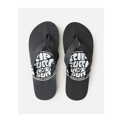 3. Japonki plażowe RIP CURL Ripper Bloom Open Toe czarne
