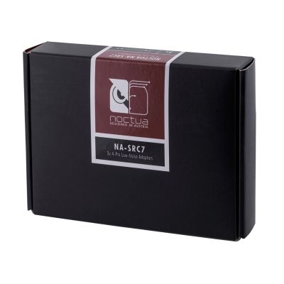 7. Mocowanie wentylatora NOCTUA NA-SRC7 3 szt. Low-Noise Adaptors 4-Pin