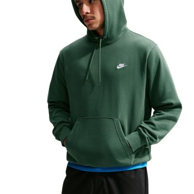 5. Bluza męska Nike Club FT PO Hoodie zielona FN3866 323