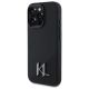 2. Etui Karl Lagerfeld Silicone Shadow Metal Initial MagSafe na iPhone 16 Pro - czarne