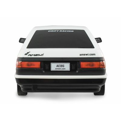 6. Amewi RC Car AE86 Sprinter Drift Samochód wyścigowy 1:18 RTR biały