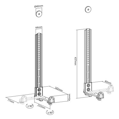 20. MACLEAN UCHWYT NA SOUNDBAR DO TV MC-914
